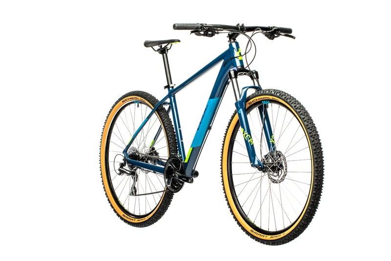 Cube horské kolo AIM RACE blueberry lime